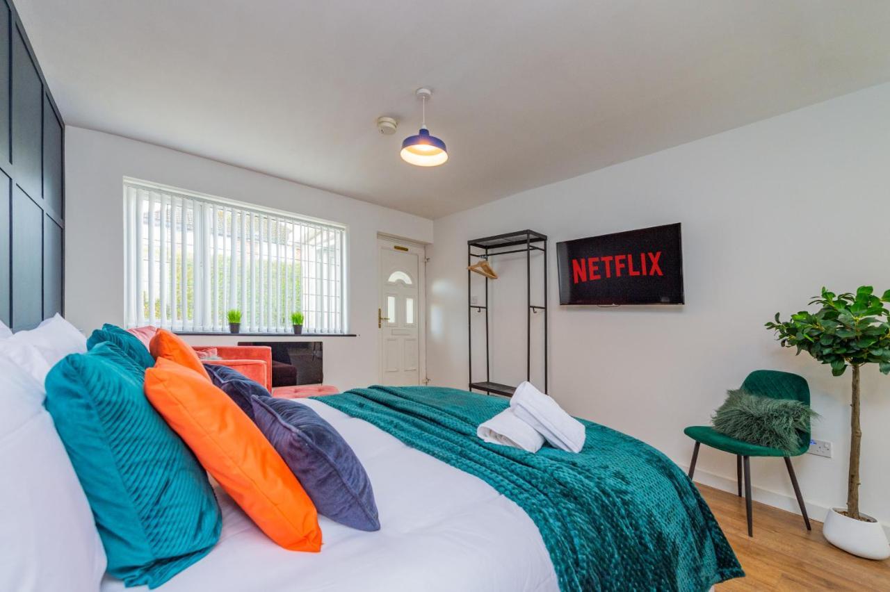 Studio Annexe By Papermill, Deeside - En-Suite, Heswall Luaran gambar